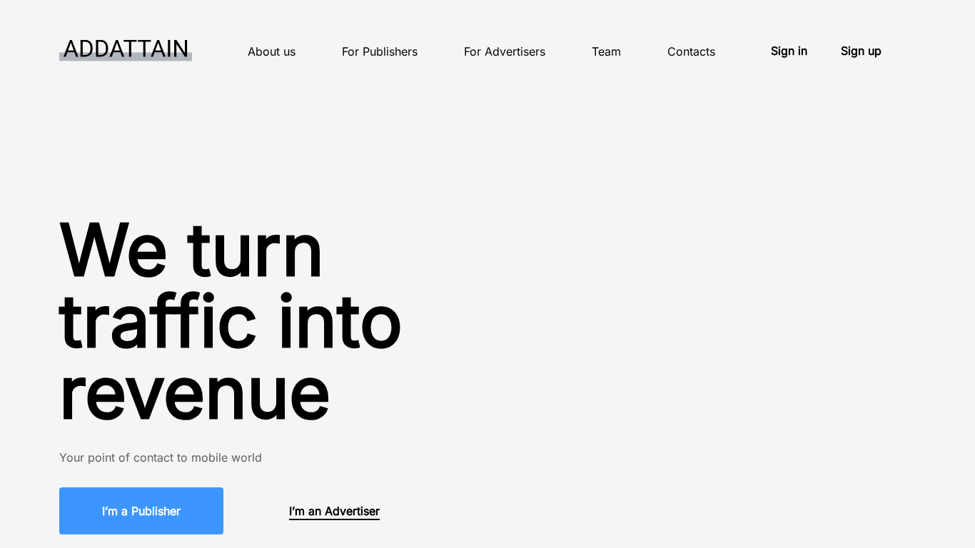 AddAttain Affiliate-Programm