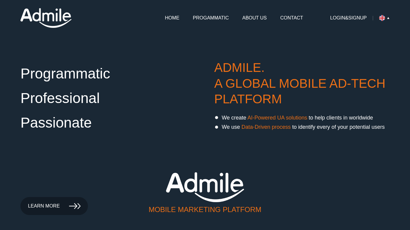 Admile Affiliate-Programm