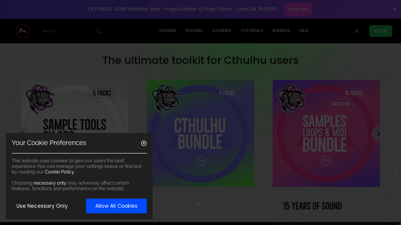 ADSR Affiliate-Programm