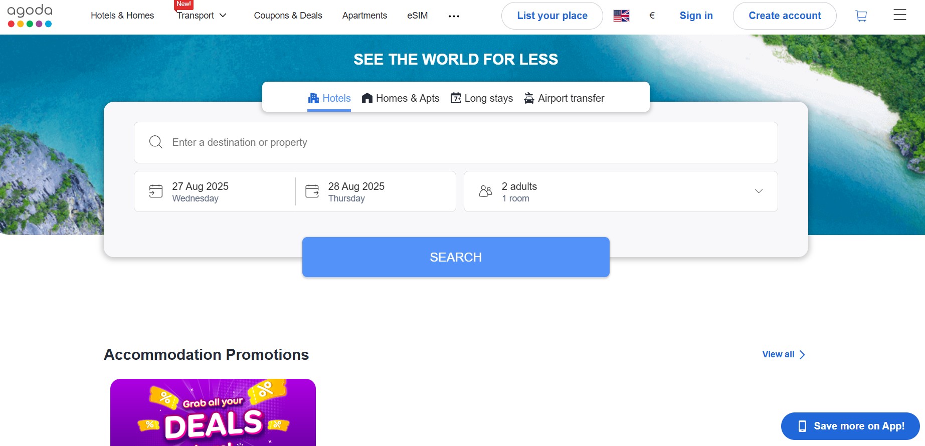 Agoda Partnerprogramm
