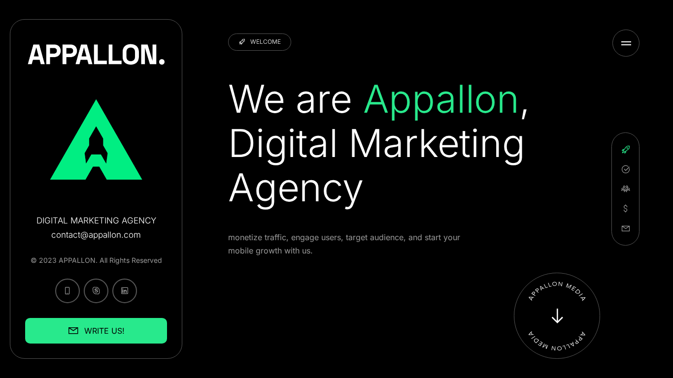 Appallon Media Affiliate-Programm