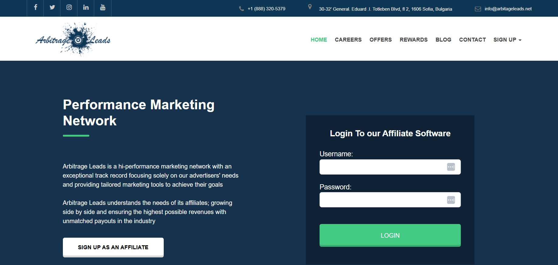 Arbitrage Leads Affiliate-Programm