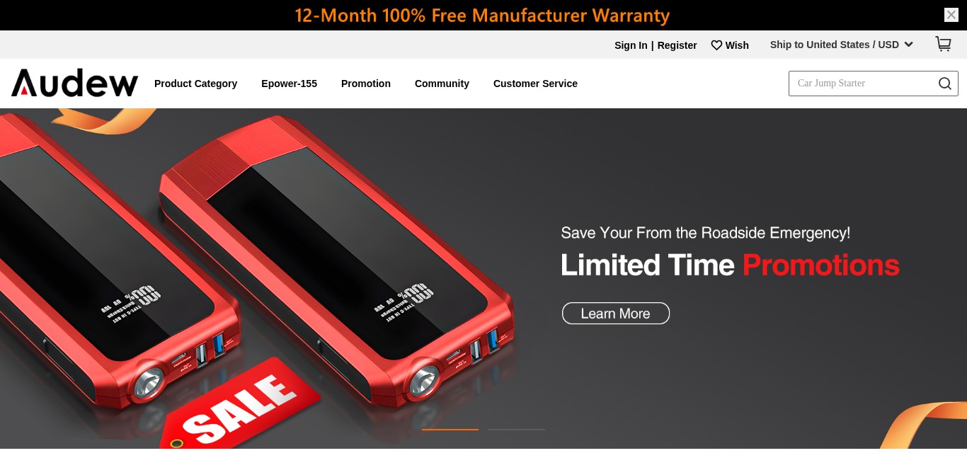 Audew Affiliate-Programm