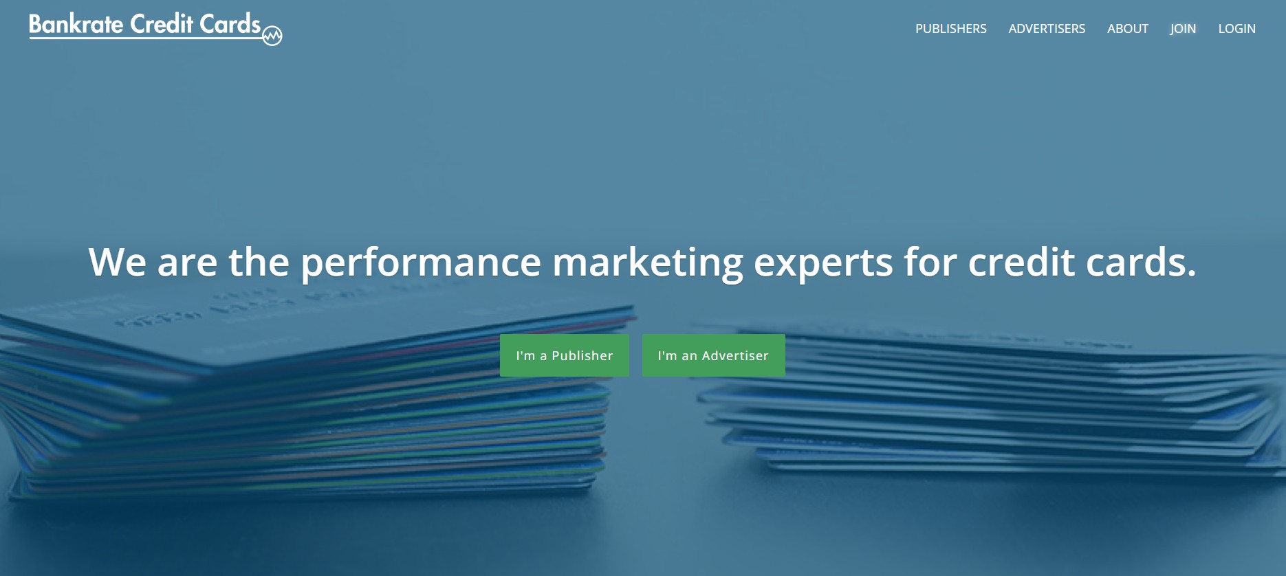 Bankrate Kreditkarten Affiliate-Programm