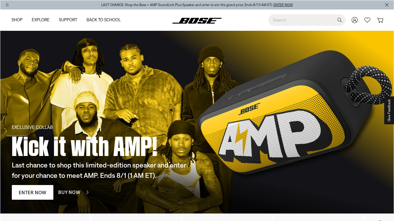 Bose.com Affiliate-Programm