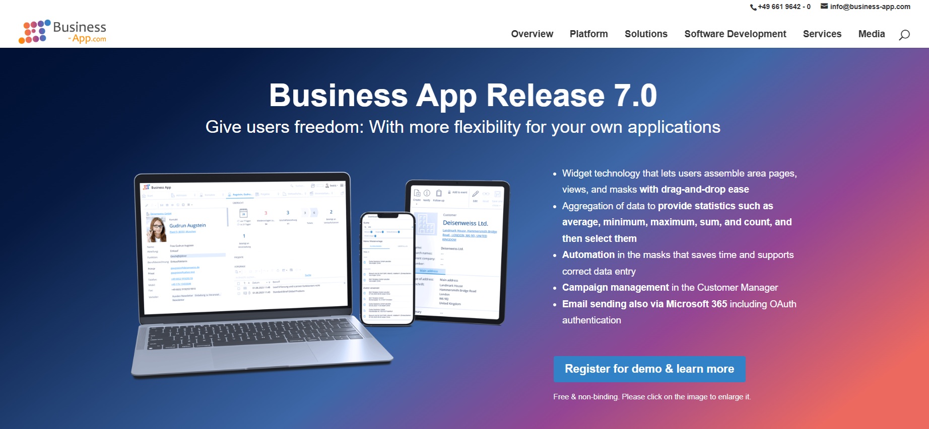 Business App Affiliate-Programm