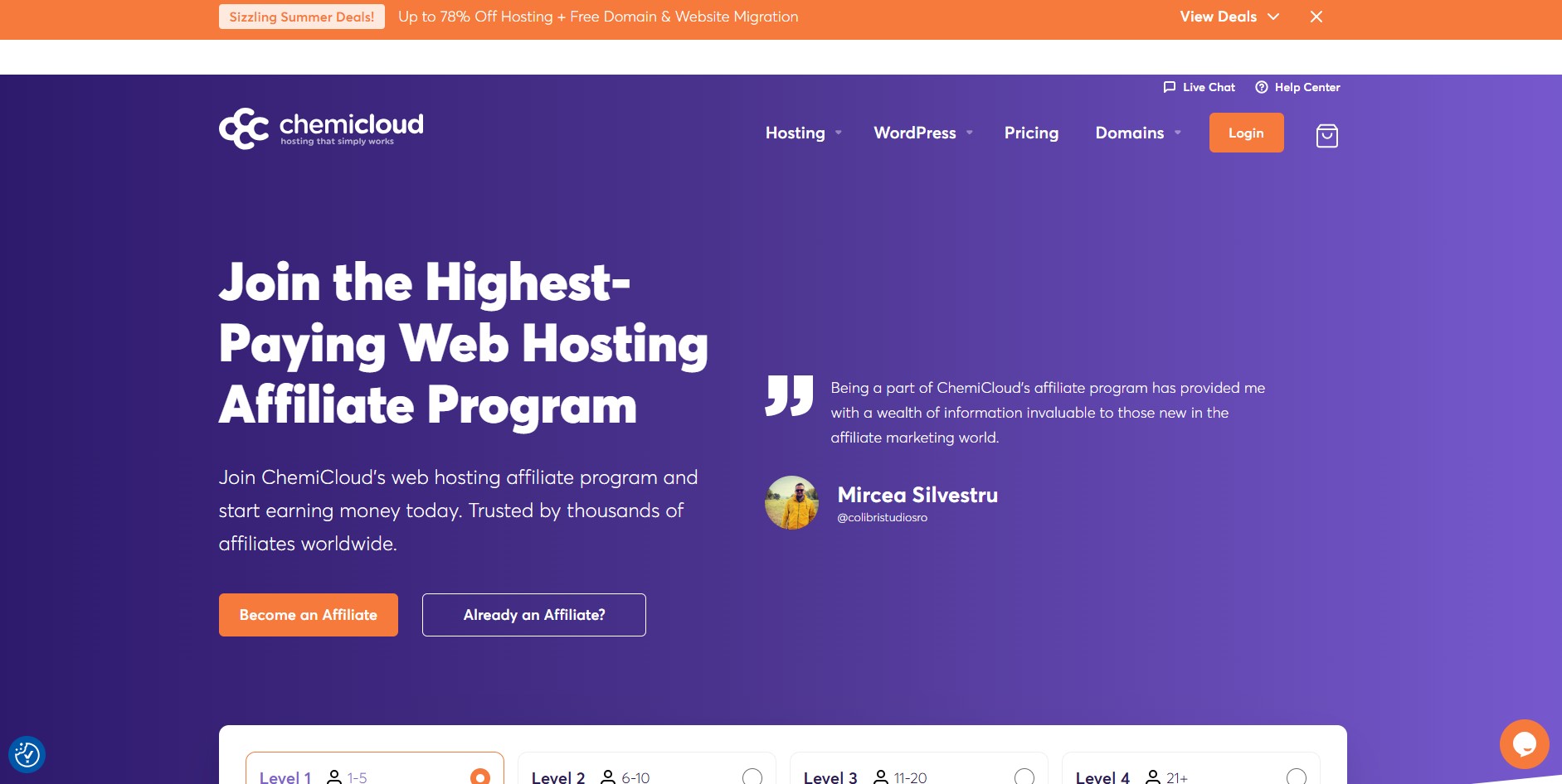 ChemiCloud Affiliate-Programm