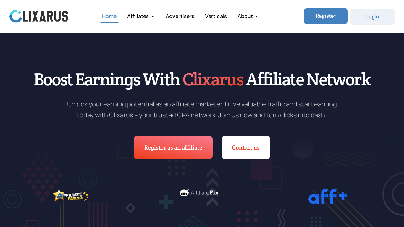 Clixarus Affiliate-Programm
