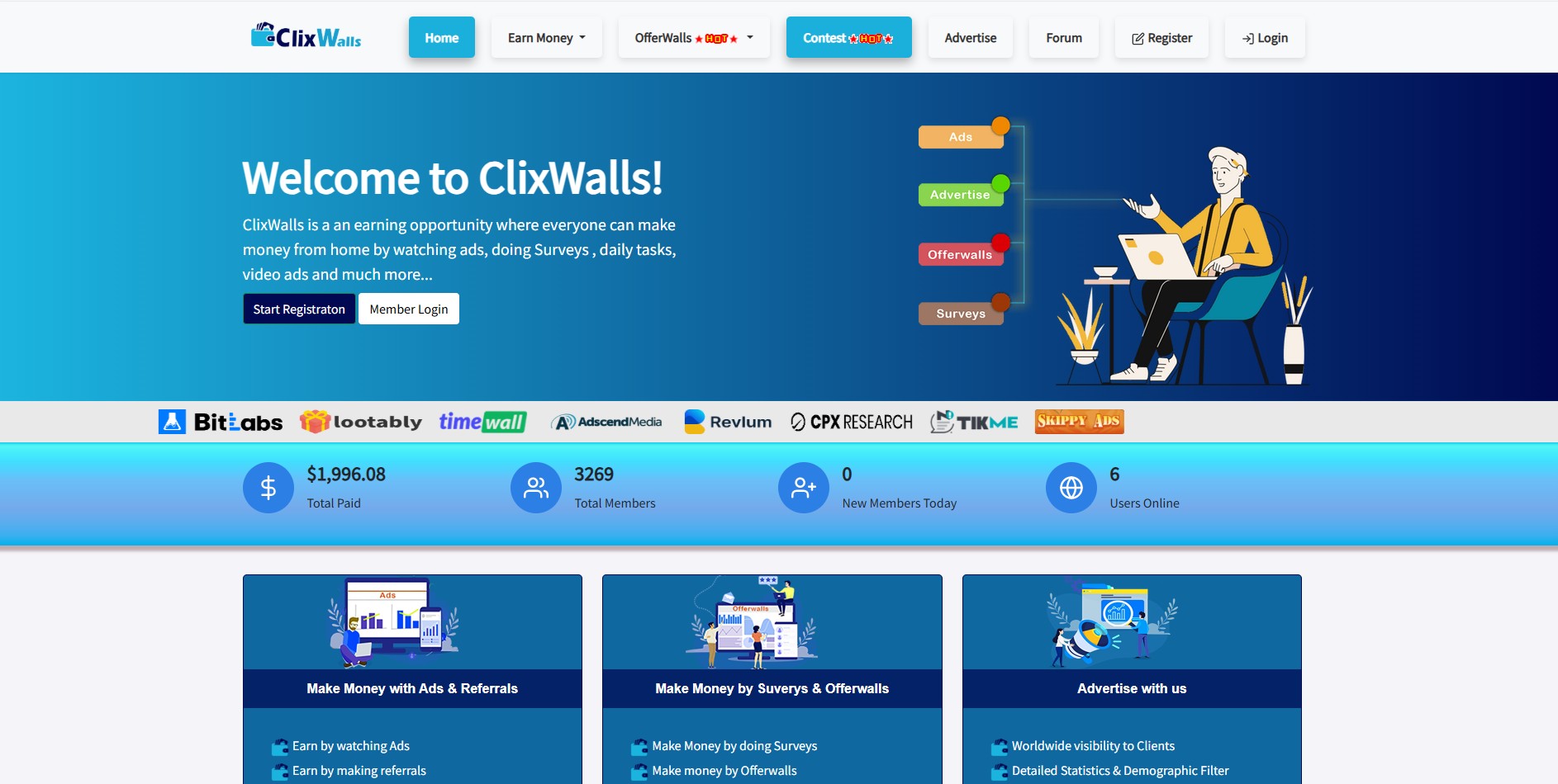 ClixWall Affiliate-Programm