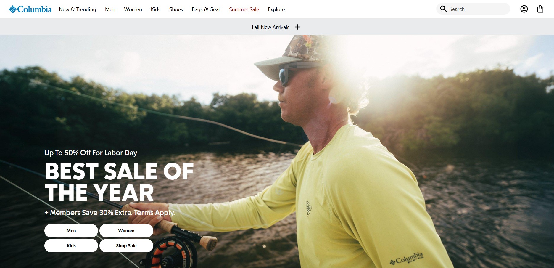 Columbia Sportswear Affiliate-Programm