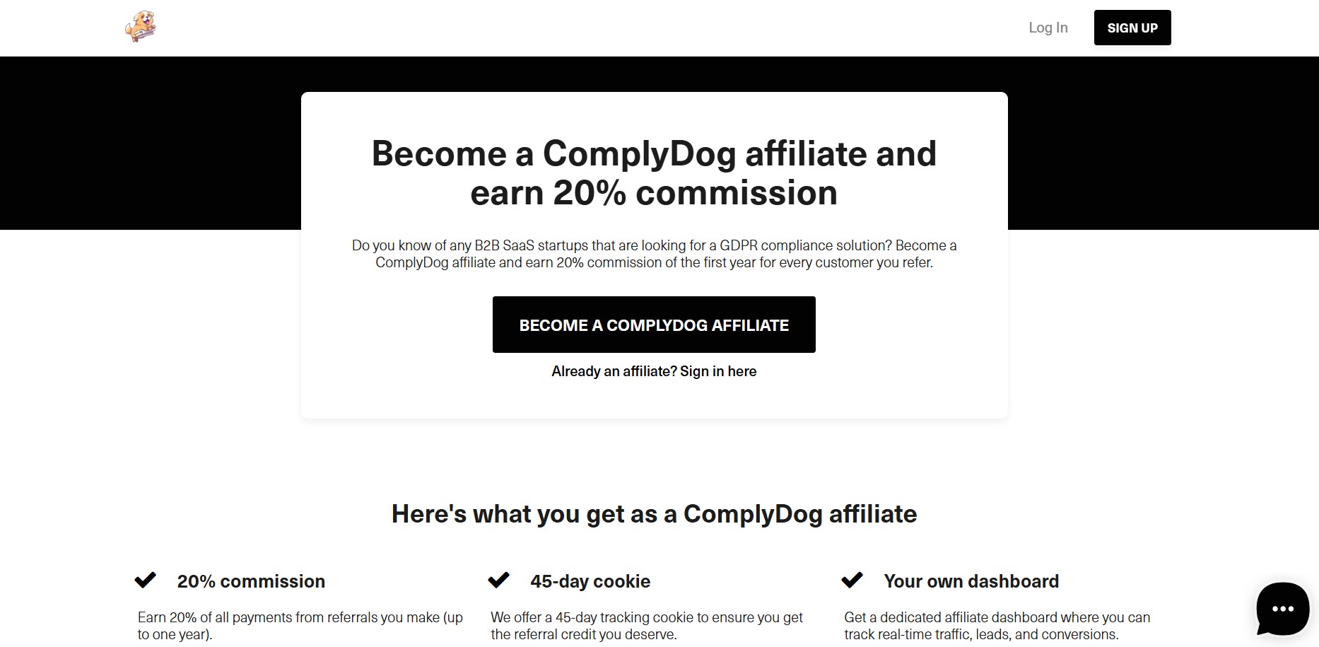 ComplyDog Affiliate-Programm
