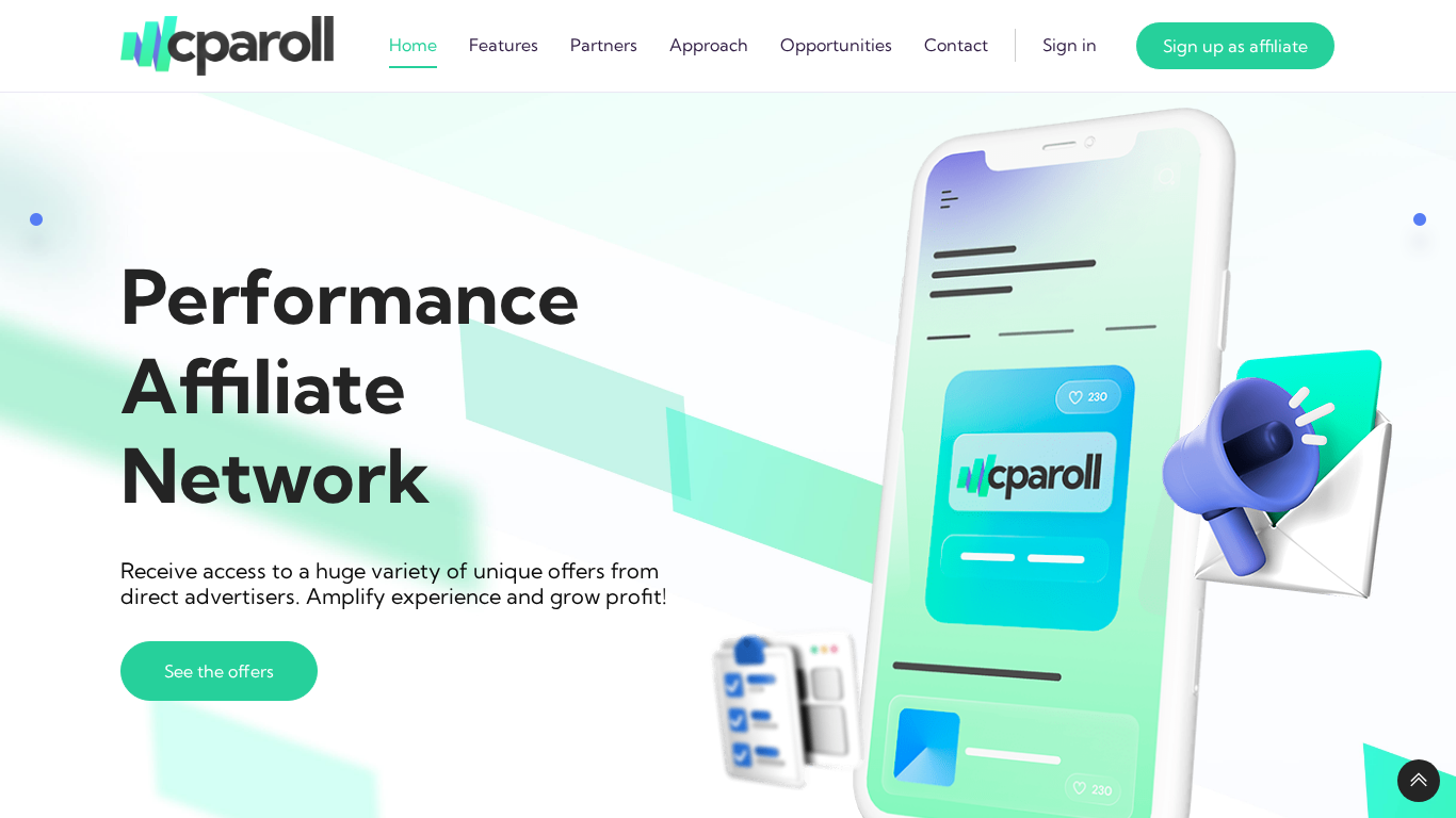 CpaRoll Partnerprogramm