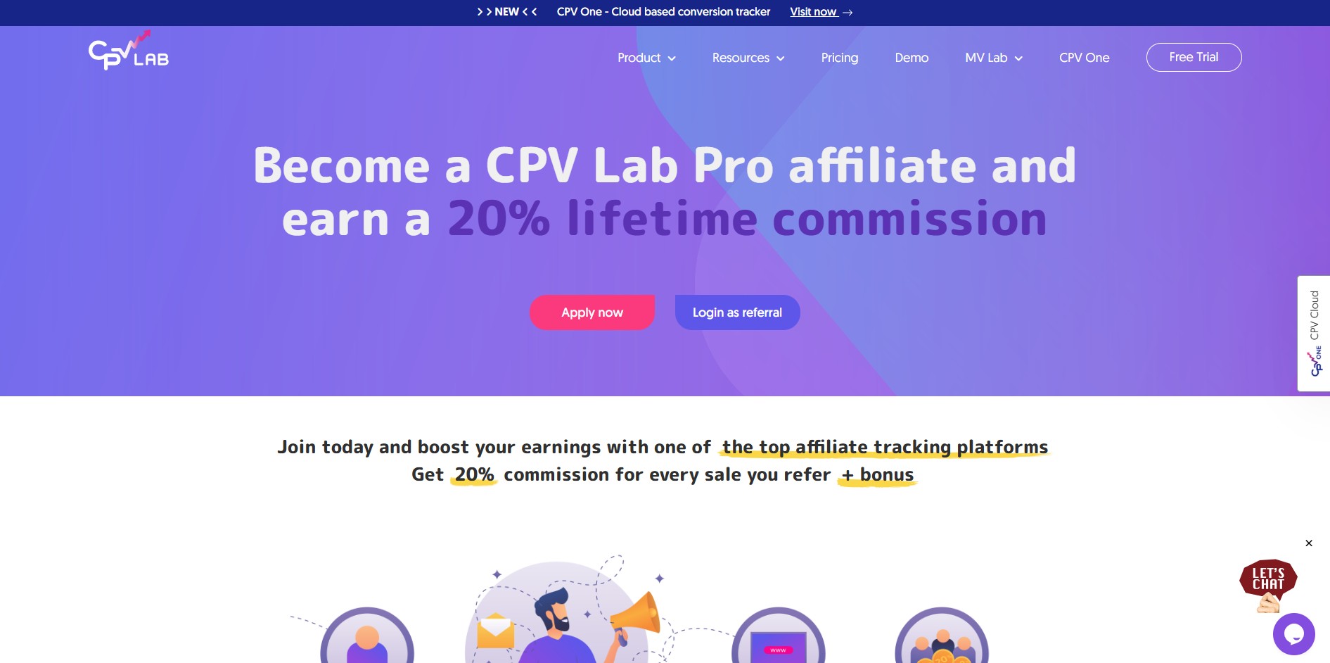 CPV Lab Affiliate-Programm