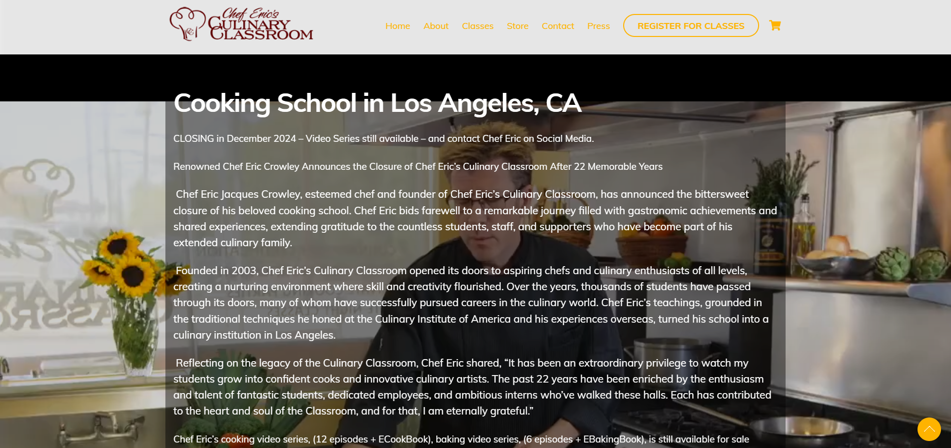 Culinary Classroom Affiliate-Programm