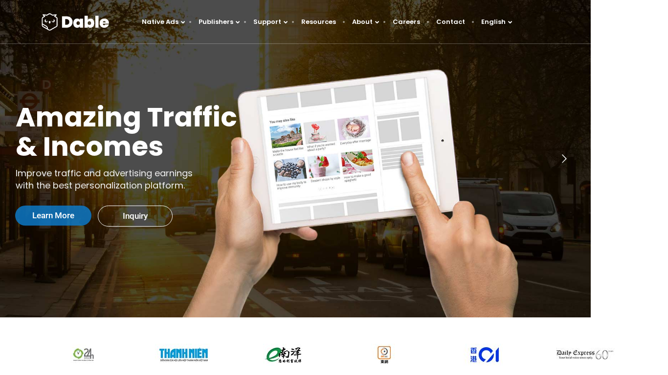 Dable Affiliate-Programm