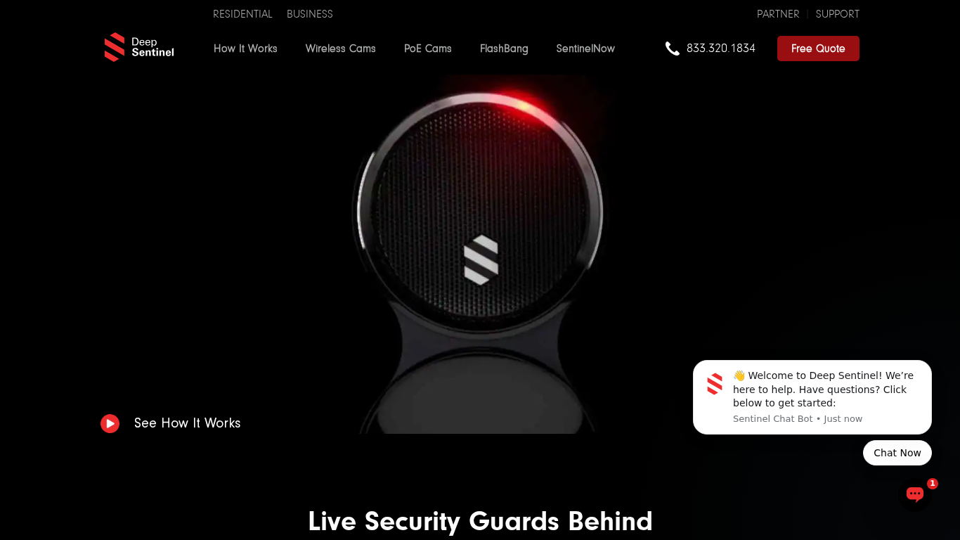 Deep Sentinel Affiliate-Programm