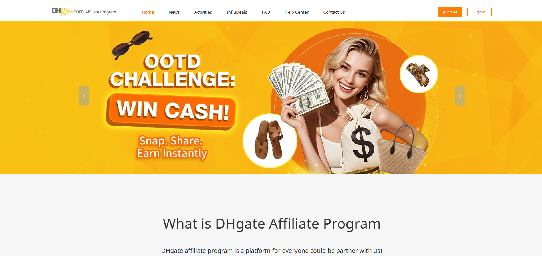 DH Gate Affiliate-Programm