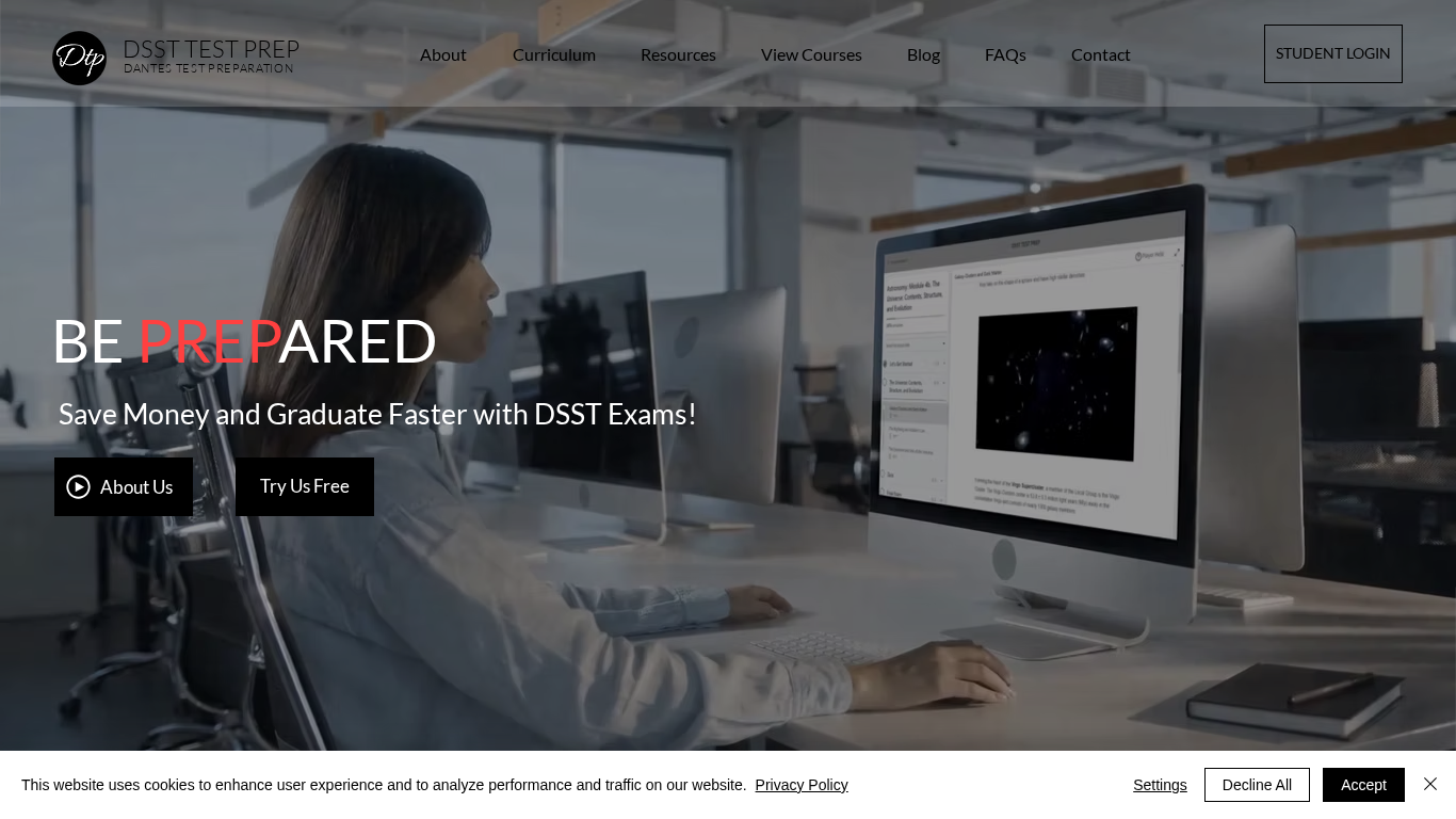 DSST TEST PREP Affiliate-Programm
