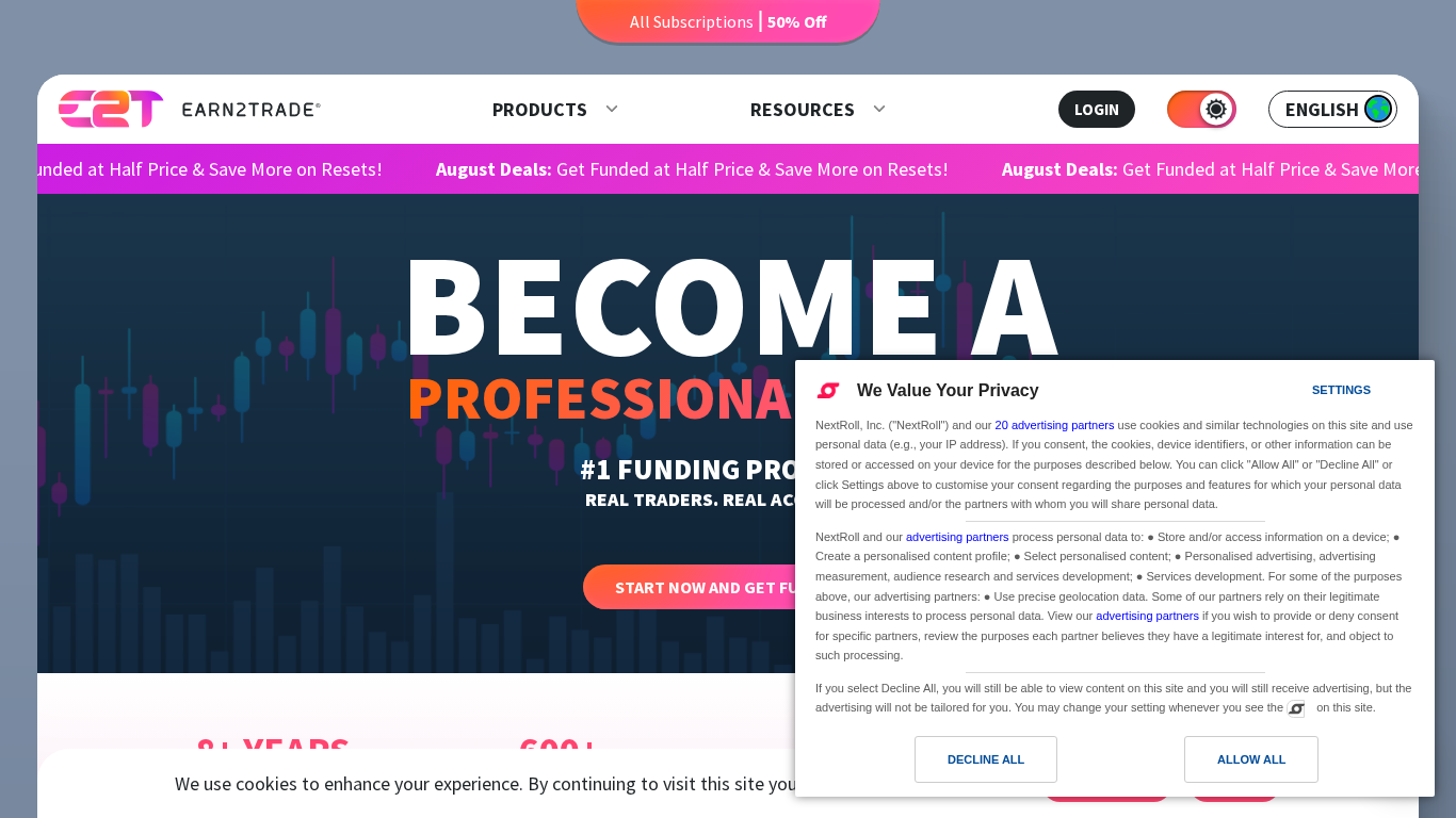 Earn2Trade Affiliate-Programm