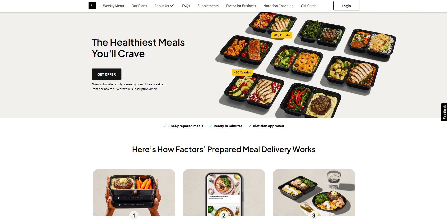 Factor Meals Affiliate-Programm