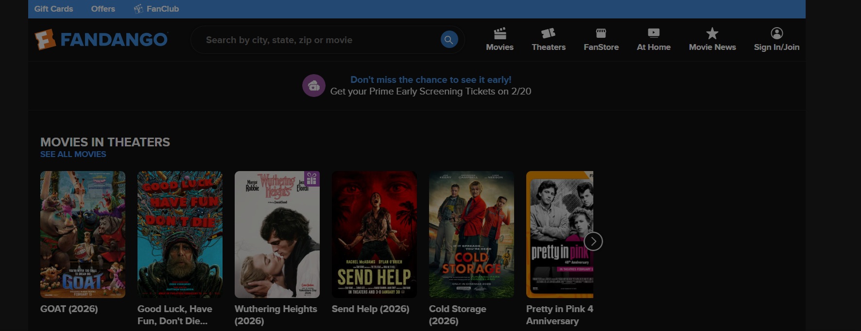 Fandango Affiliate-Programm