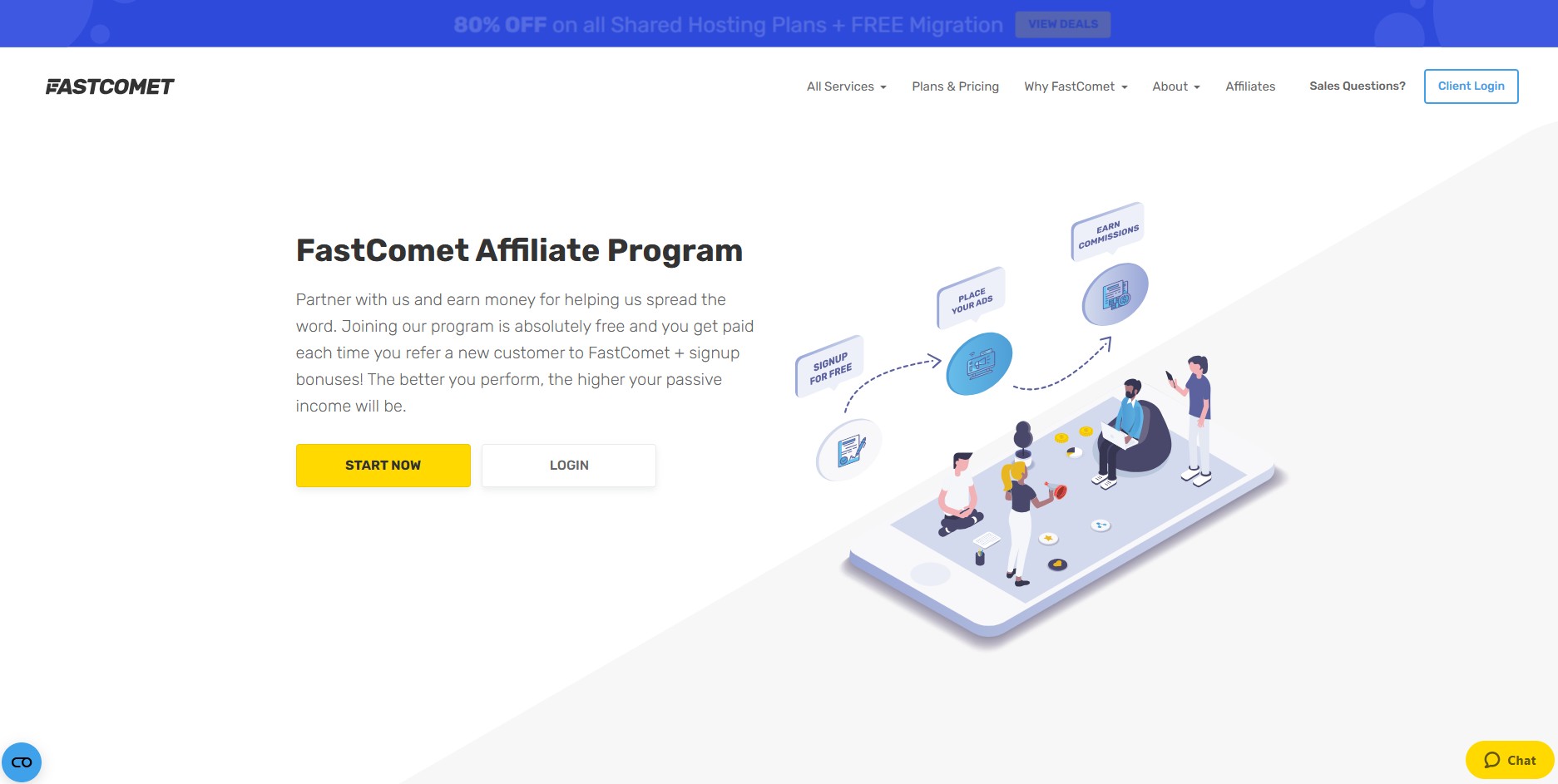 FastComet Affiliate-Programm