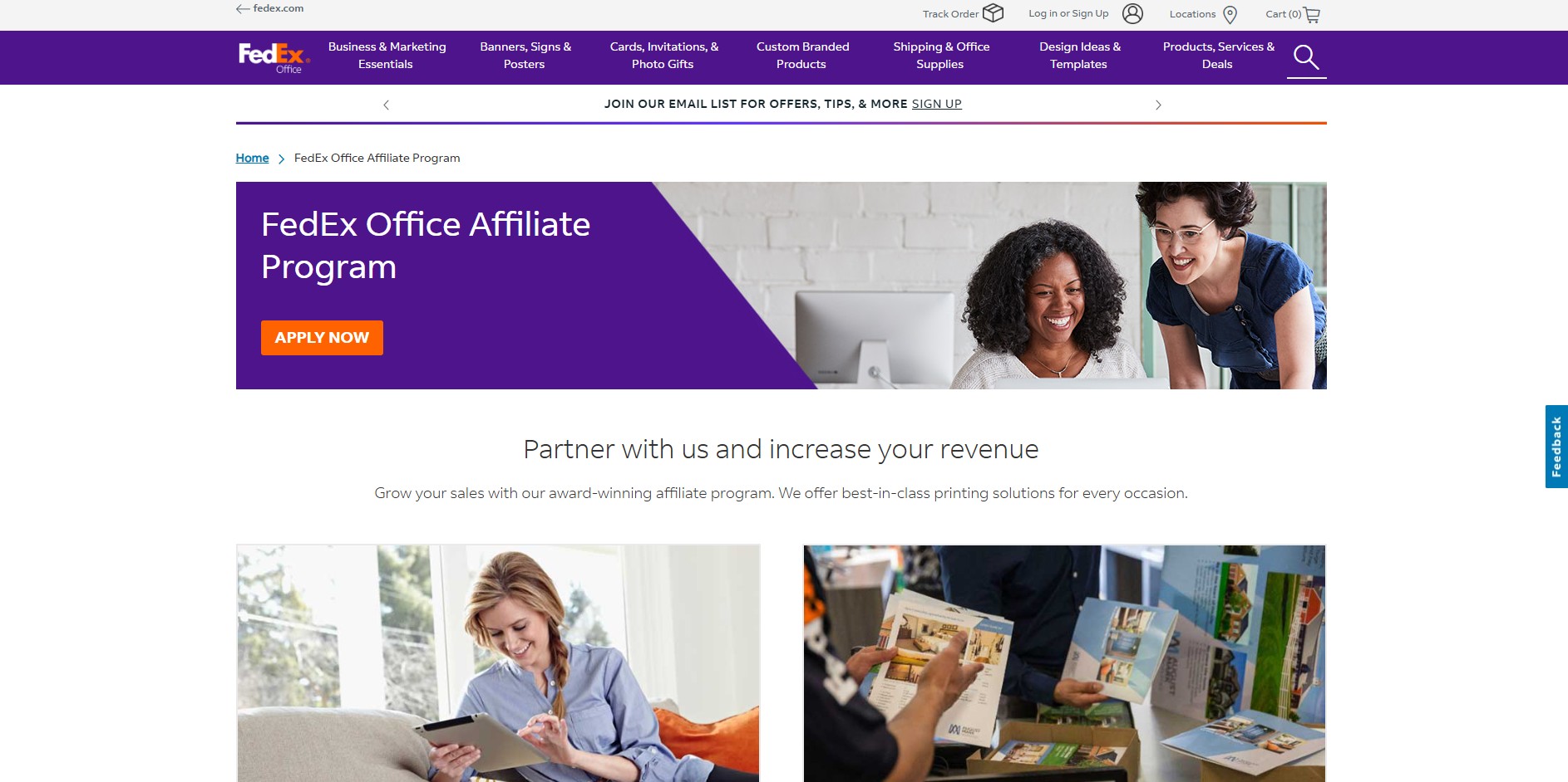 FedEx Affiliate-Programm