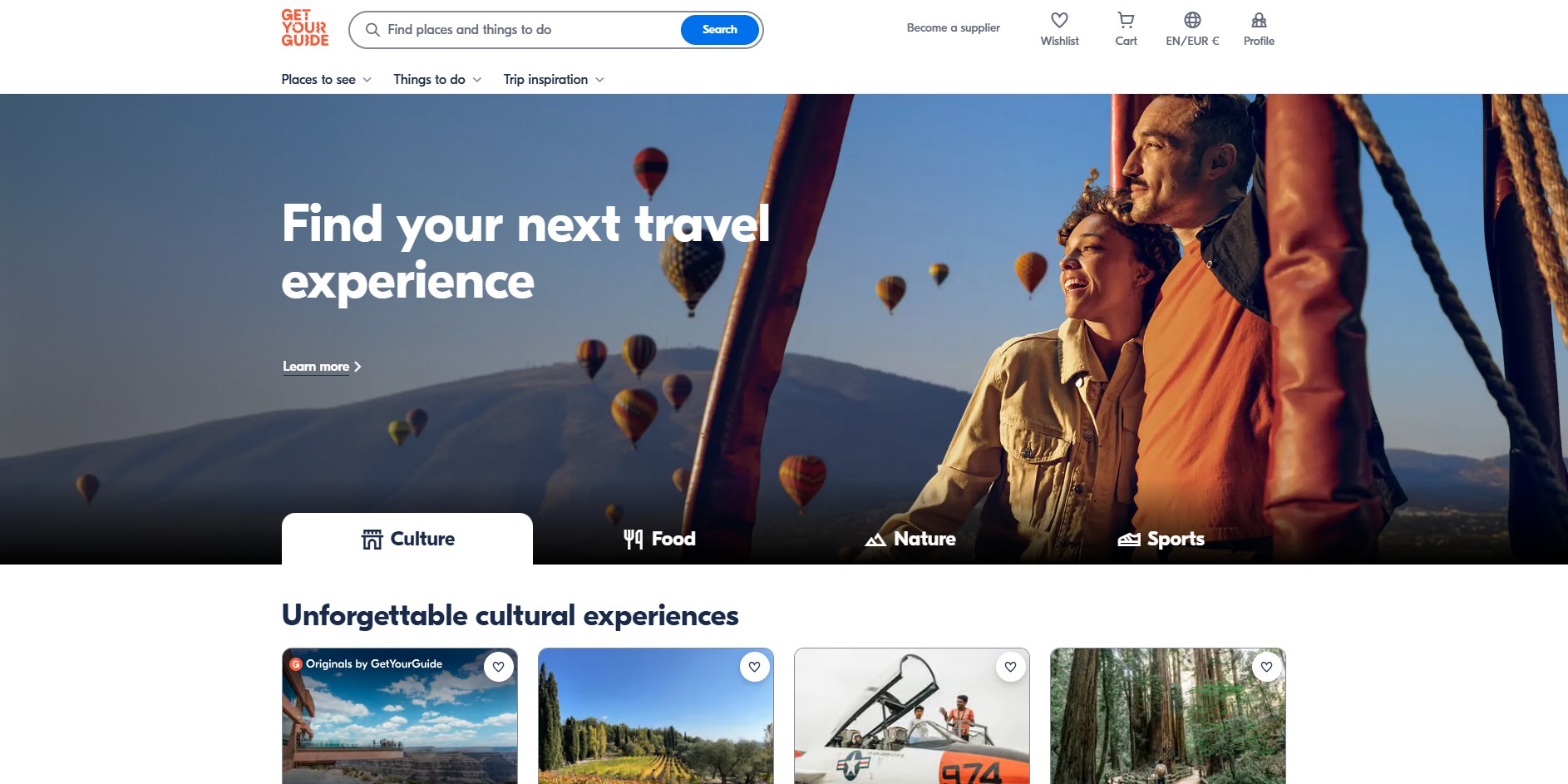 GetYourGuide Affiliate-Programm