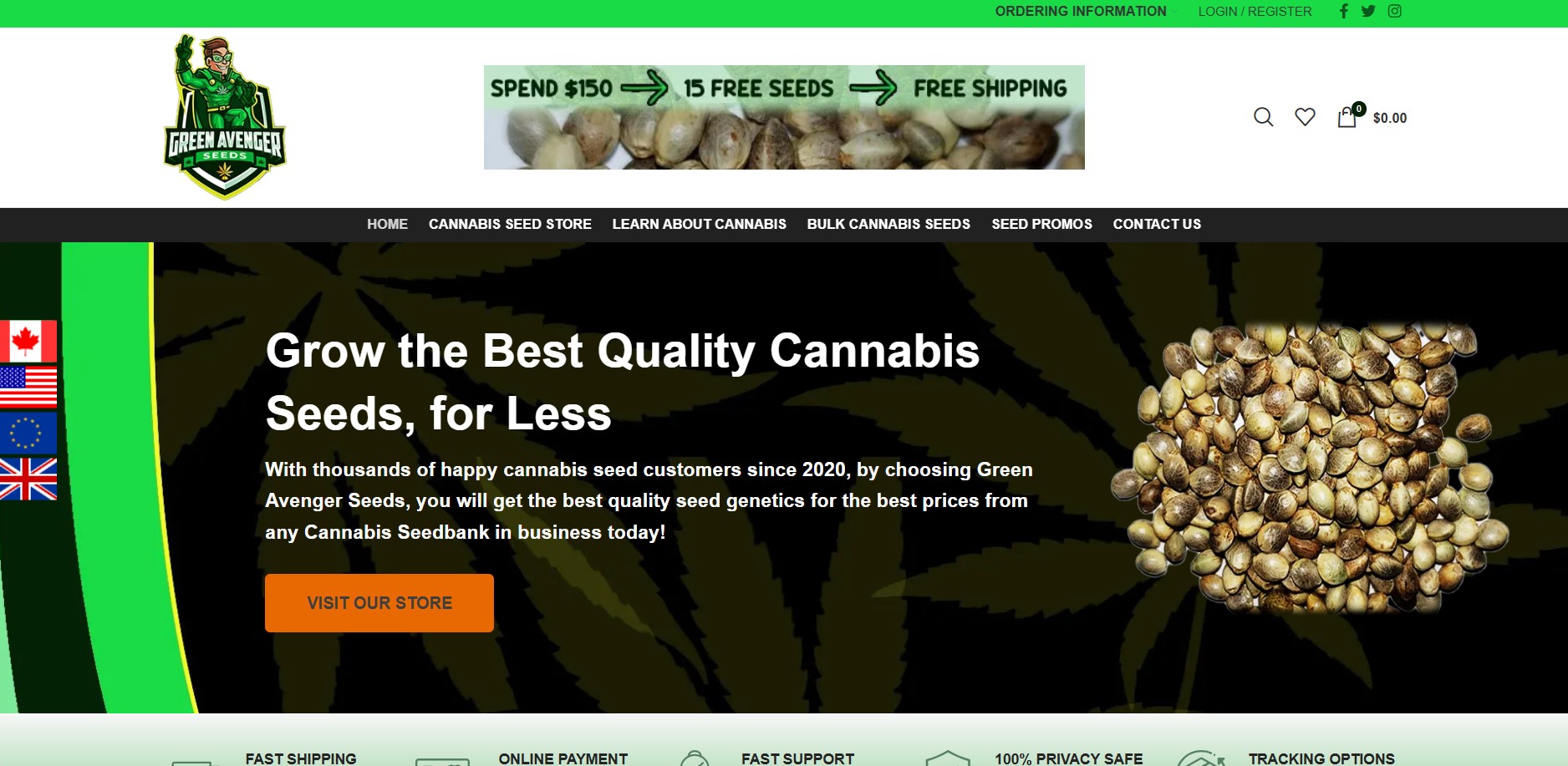 Green Avenger Seeds Partnerprogramm