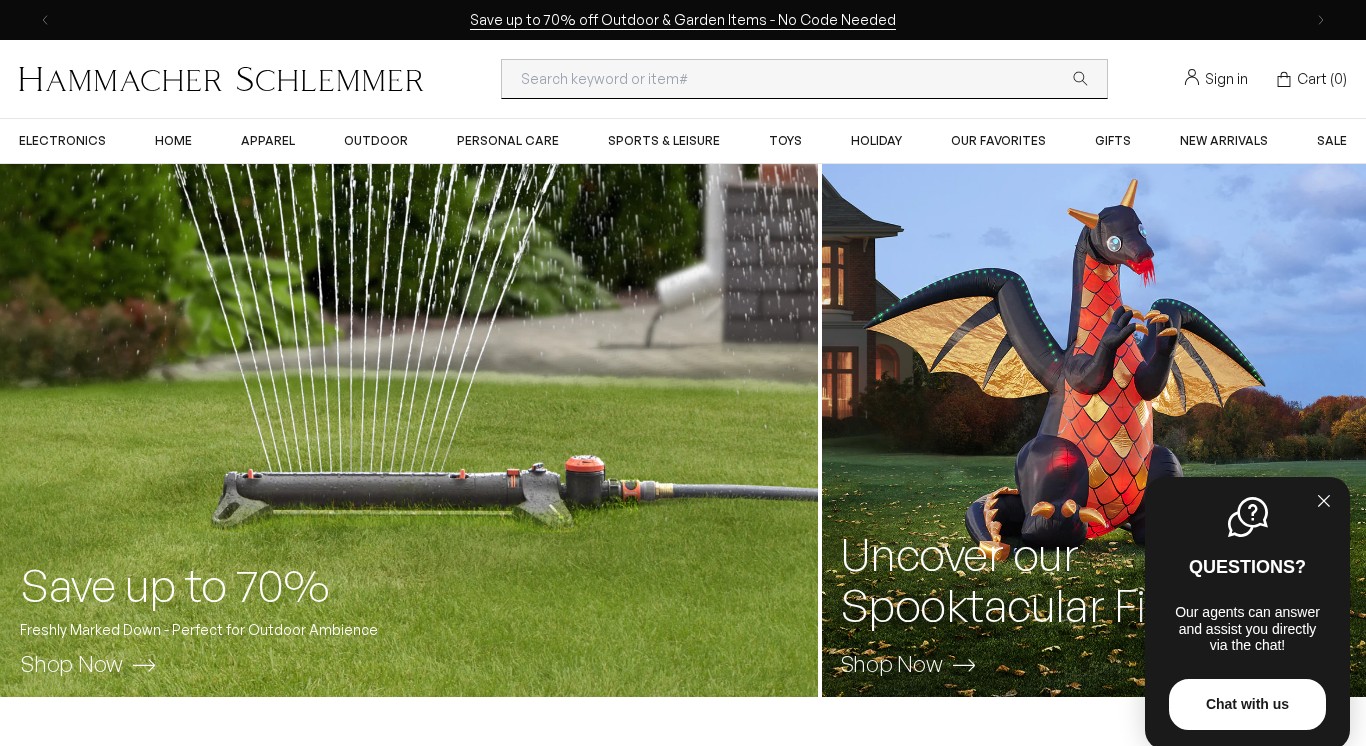 Hammacher Affiliate-Programm