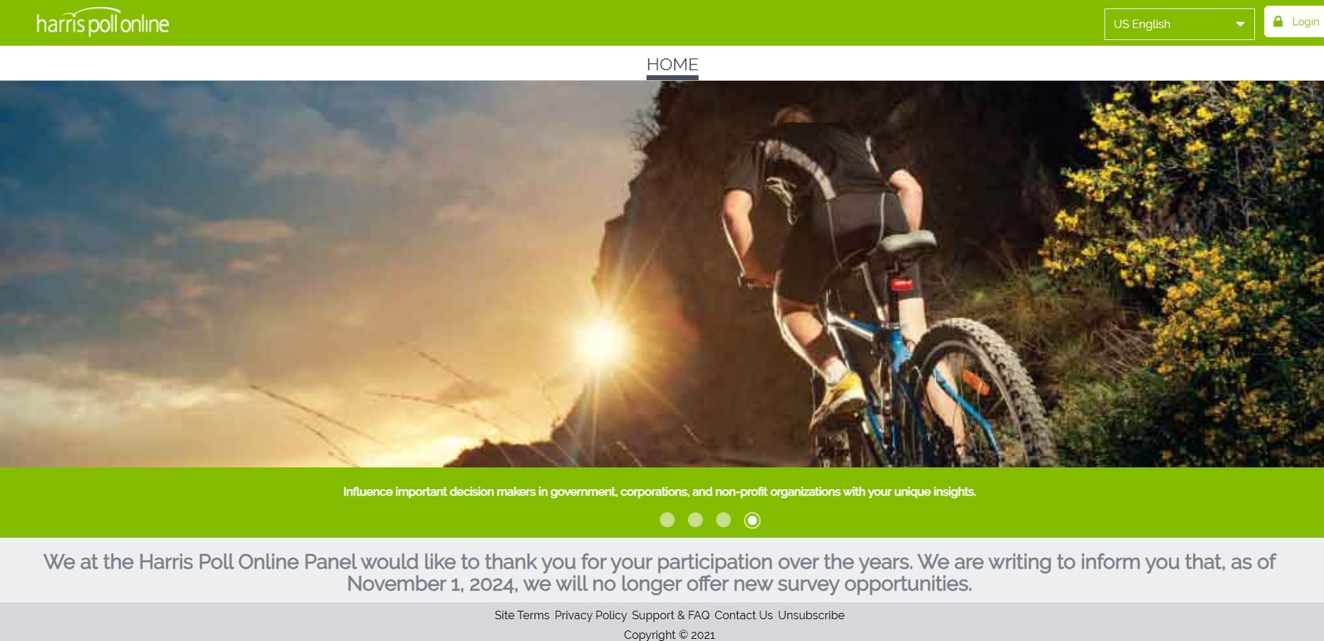 Harris Poll Online Affiliate-Programm