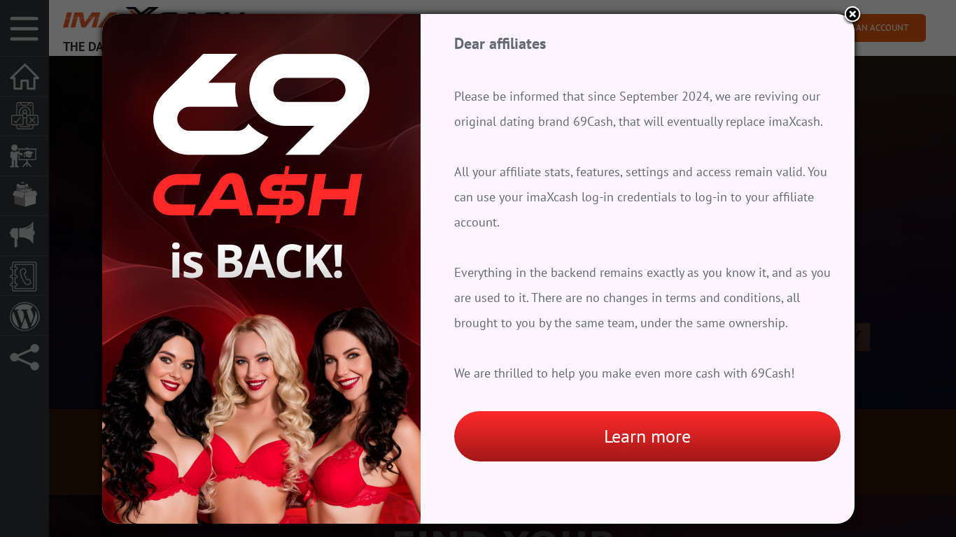 ImaXcash Affiliate-Programm