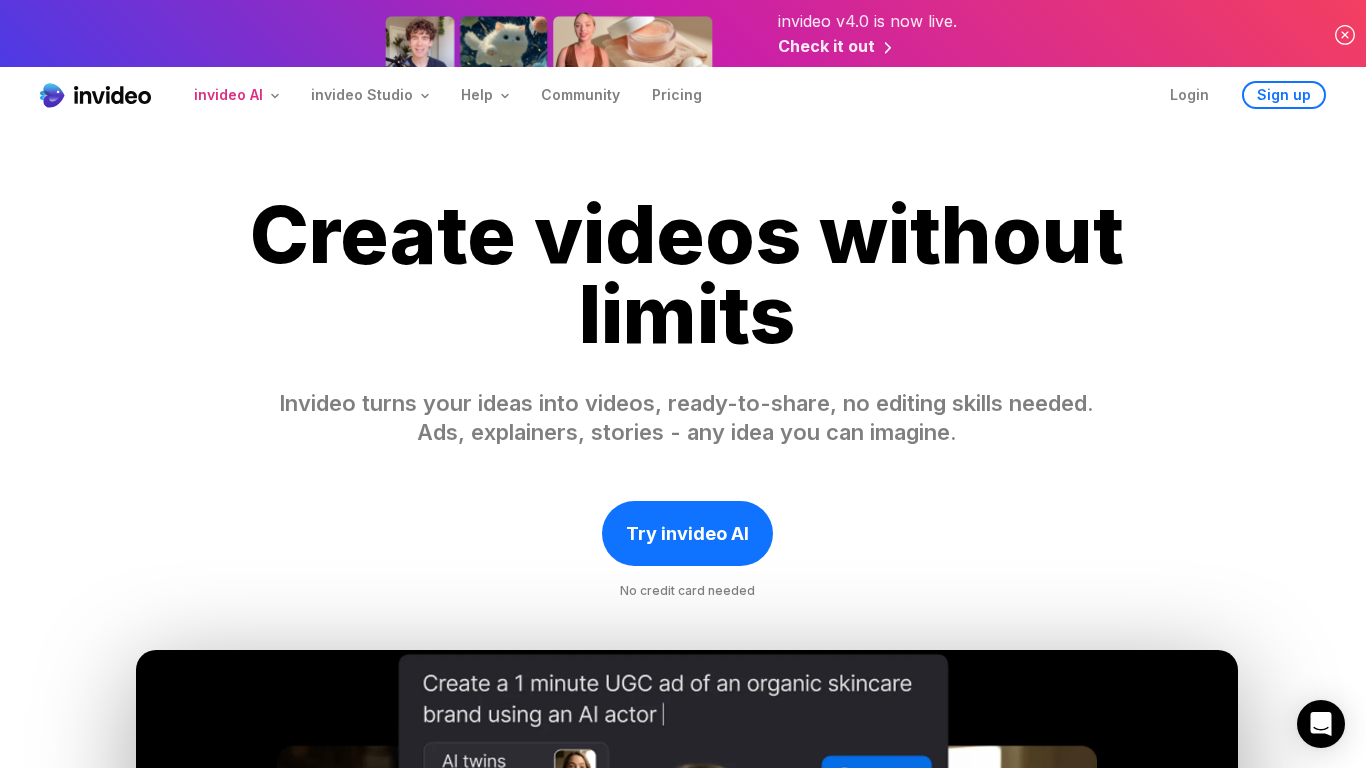 Invideo Affiliate-Programm