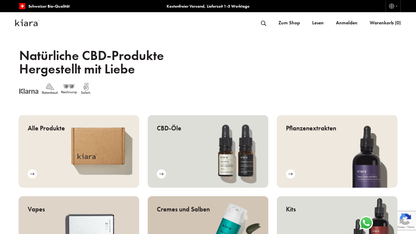 Kiara Naturals Partnerprogramm