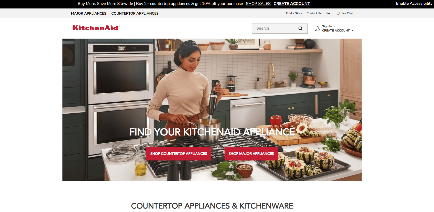 ShopKitchenAid.com Affiliate-Programm