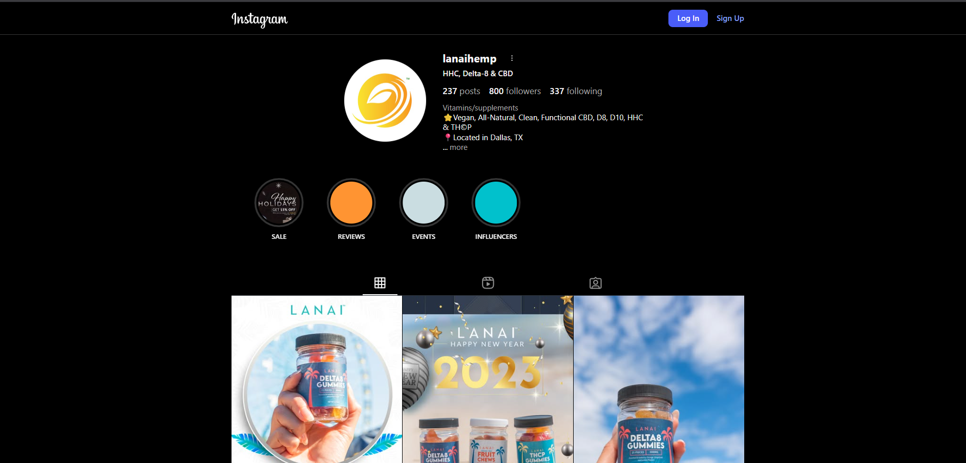 Lanai Hemp Partnerprogramm