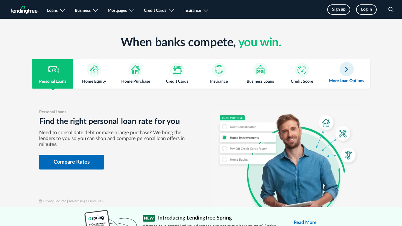 LendingTree Affiliate-Programm