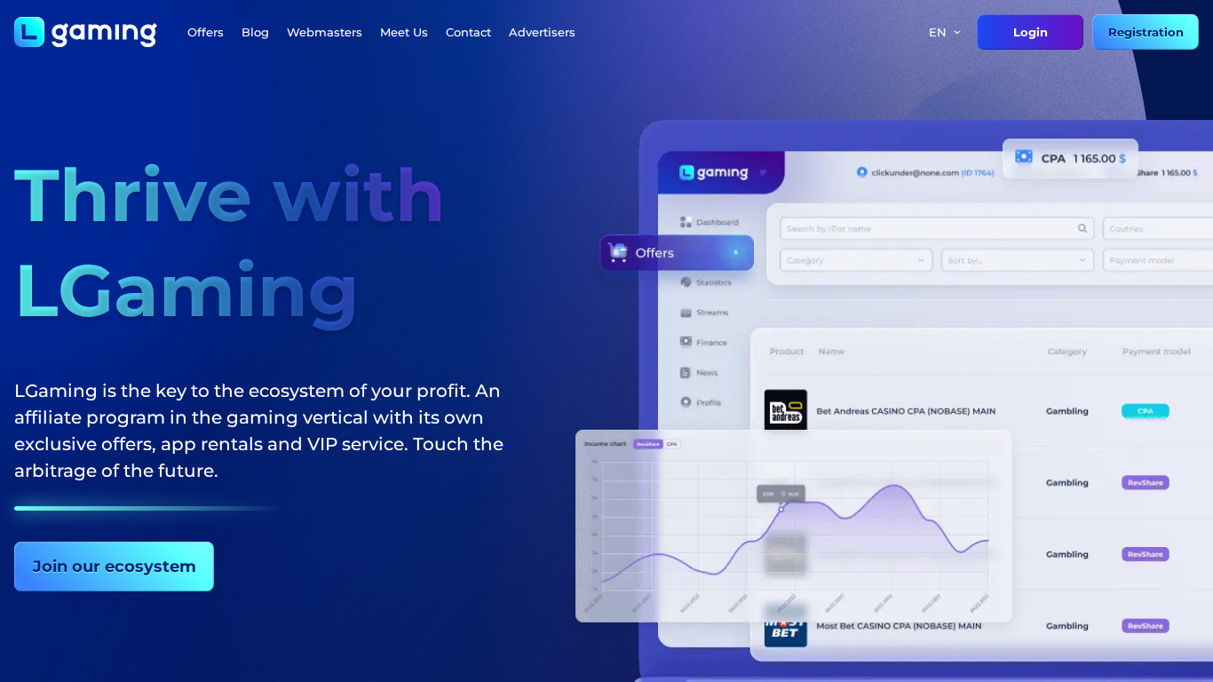 LGaming Affiliate-Programm