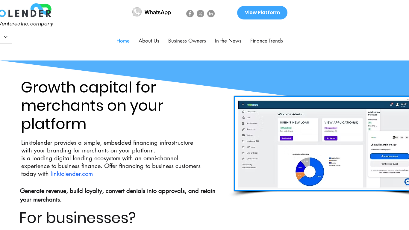 LinktoLender Affiliate-Programm