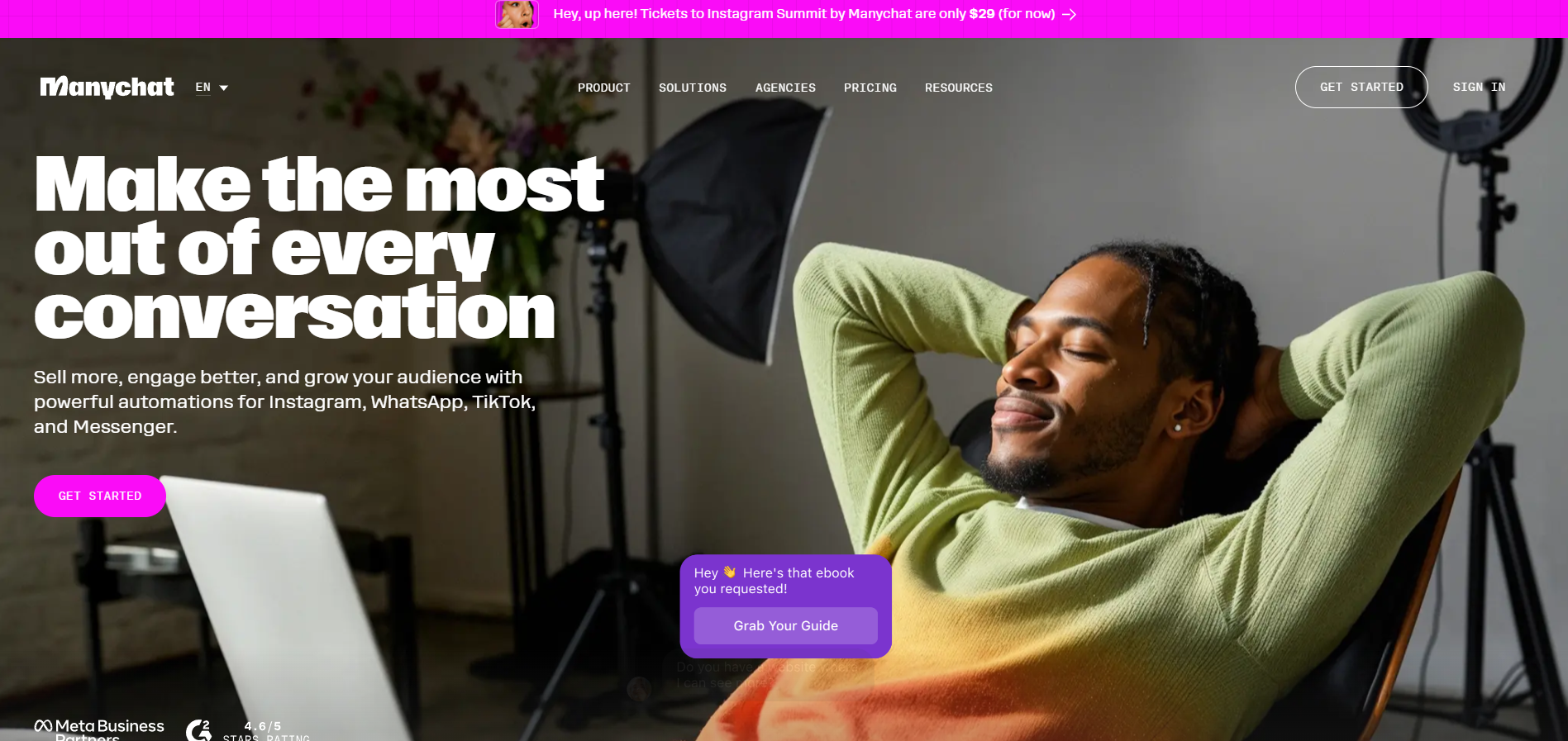 Das ManyChat Affiliate-Programm