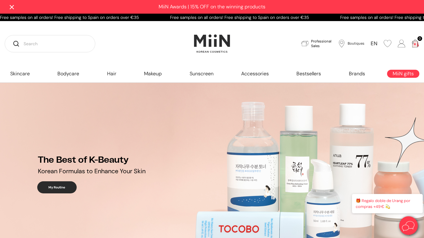 MiiN Korean Cosmetics Partnerprogramm