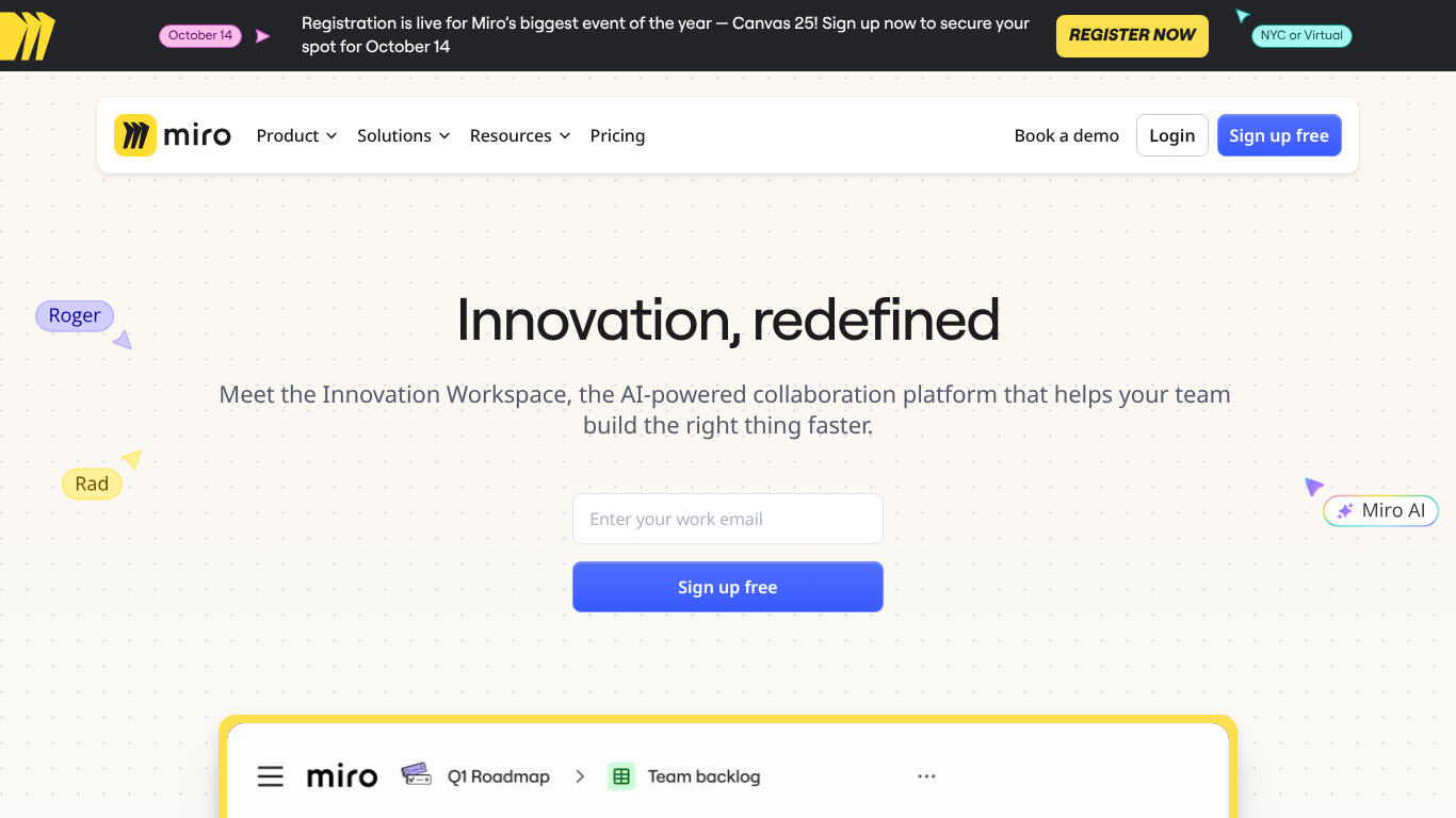 Miro Affiliate-Programm