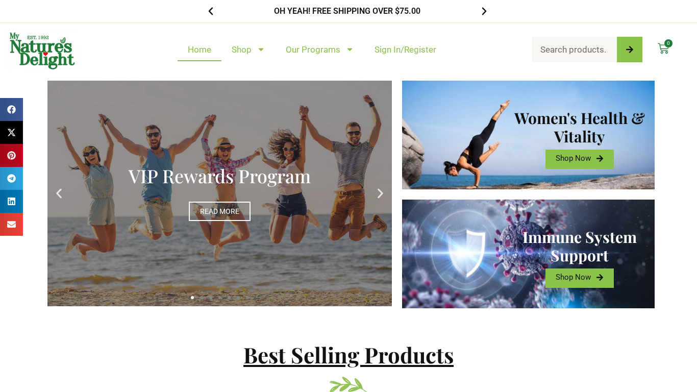 My Nature's Delight Partnerprogramm