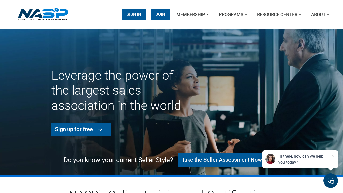 NASP Affiliate-Programm