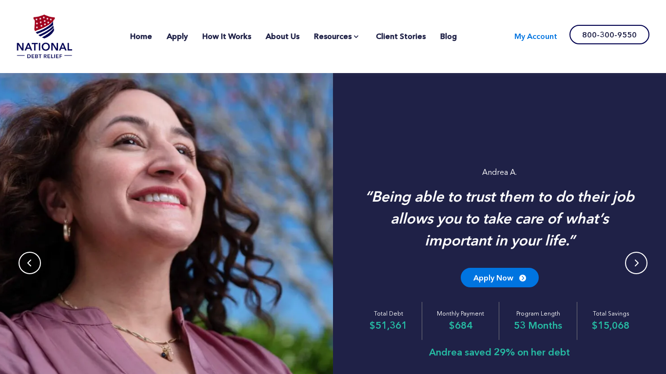 National Debt Relief Partnerprogramm