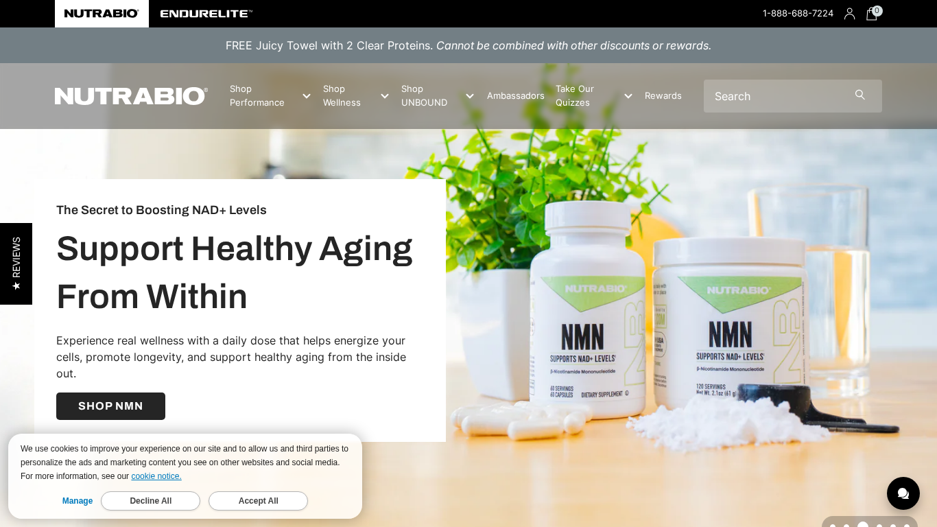 NutraBio Affiliate-Programm