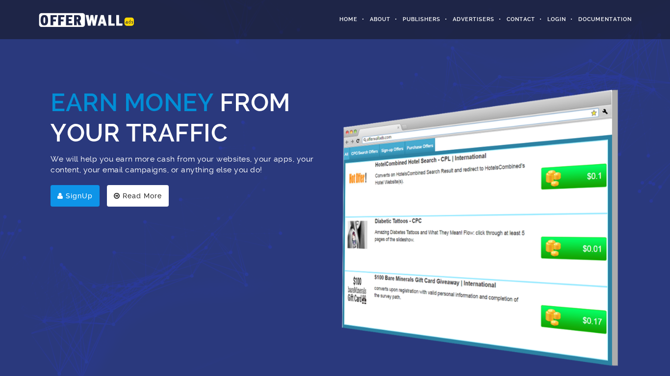 OfferWallAds Affiliate-Programm