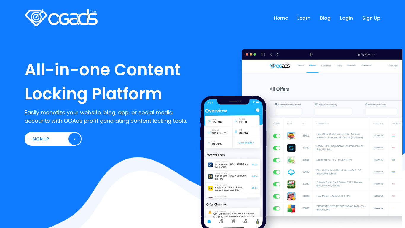 OGAds Affiliate-Programm