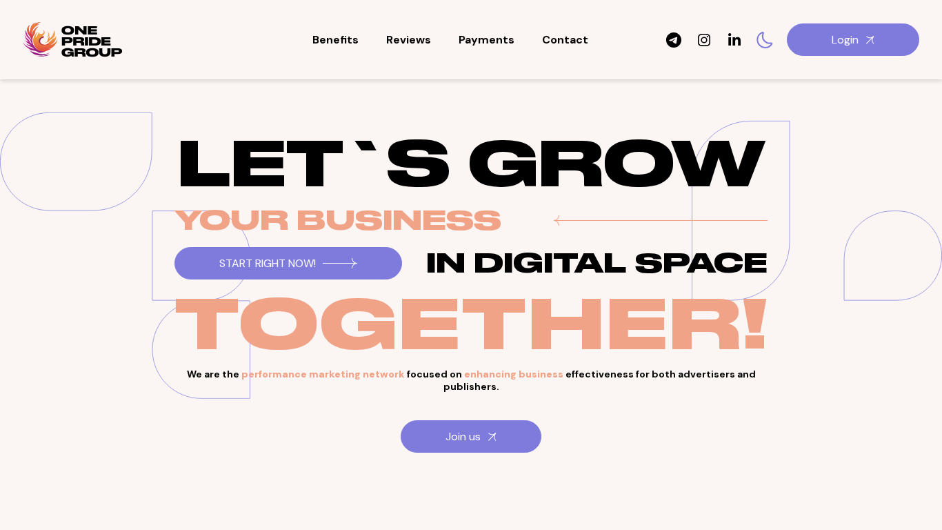 OnePride Group Affiliate-Programm