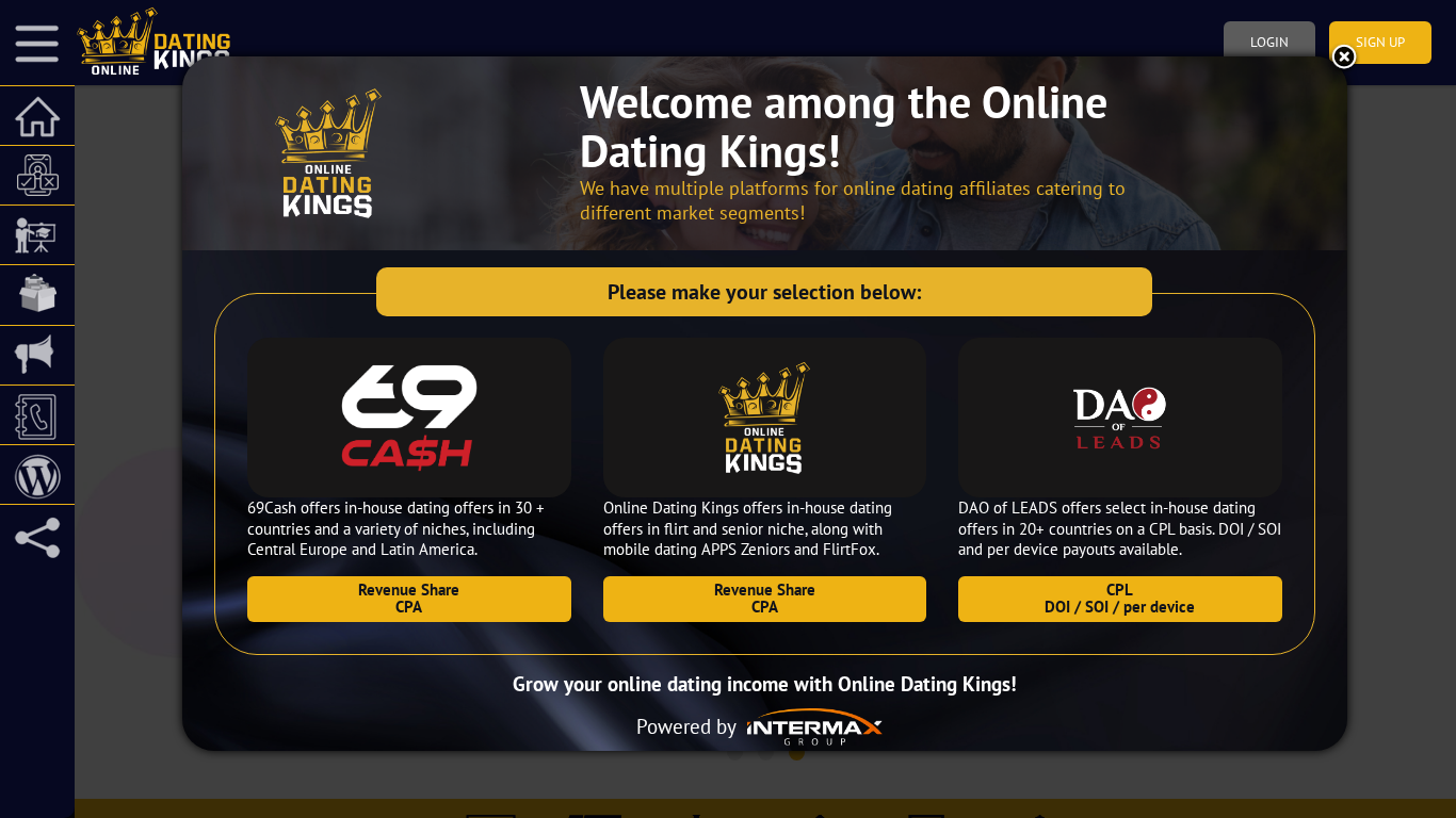 Online Dating Kings Affiliate-Programm